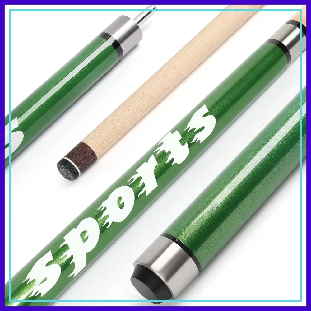 58'' 2-in-1 Break/Jump Cue Set, 21-28oz, 14mm Fiberglass Tip, Includes Billiards Gloves & Chalk
58'' 2-in-1 Break/Jump Cue Set, 21-28oz, 14mm Fiberglass Tip, Includes Billiards Gloves & Chalk