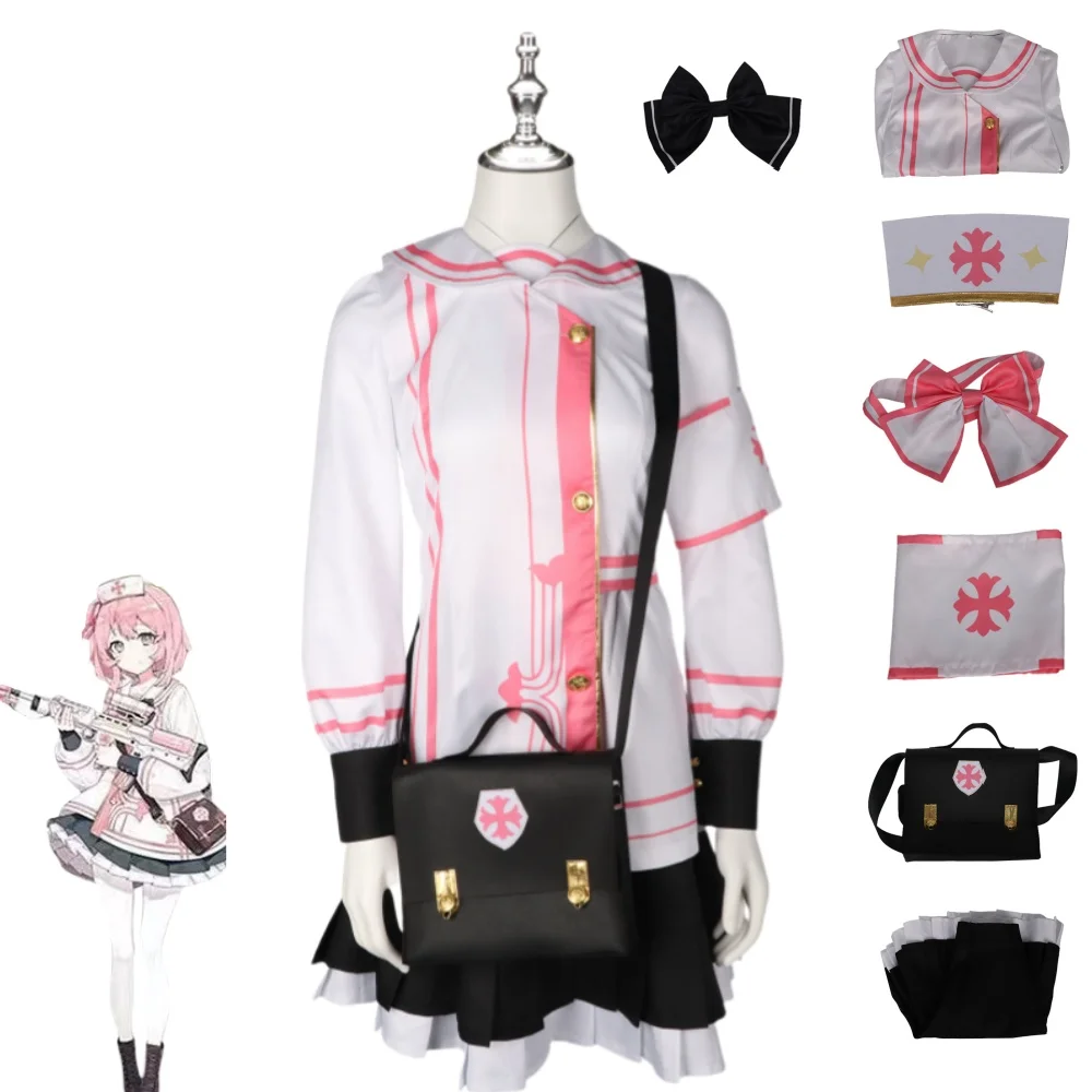Game Blue Archive Cosplay Costume Halloween Comic Con Cosplay Set with Wig for Female Japanese Anime Characters
Game Blue Archive Cosplay Costume Halloween Comic Con Cosplay Set with Wig for Female Japanese Anime Characters