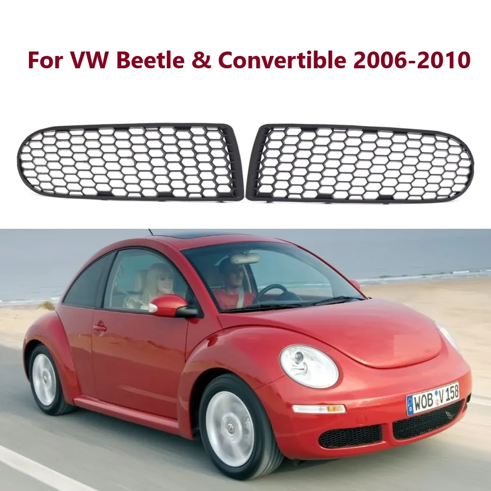 For VW Beetle & Beetle Convertible 2006 2007 2008 2009 2010 2PCS Car Front Bumper Fog Light Grille Honeycomb Hex Grill Cover
For VW Beetle & Beetle Convertible 2006 2007 2008 2009 2010 2PCS Car Front Bumper Fog Light Grille Honeycomb Hex Grill Cover