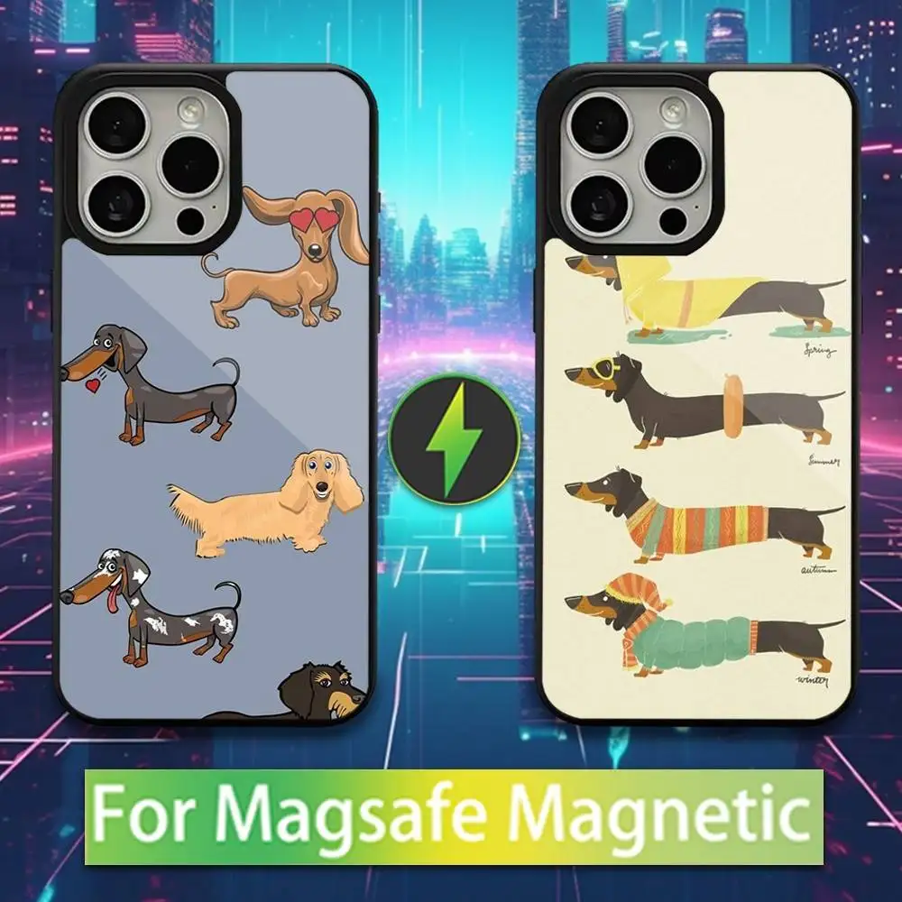 Cute Dachshund Sausage Dog Phone Case For iPhone 16,15,17,14,13,12,11,Pro,Max,Plus,Mini,Magsafe,Magnetic Wireless Charging Case
Cute Dachshund Sausage Dog Phone Case For iPhone 16,15,17,14,13,12,11,Pro,Max,Plus,Mini,Magsafe,Magnetic Wireless Charging Case