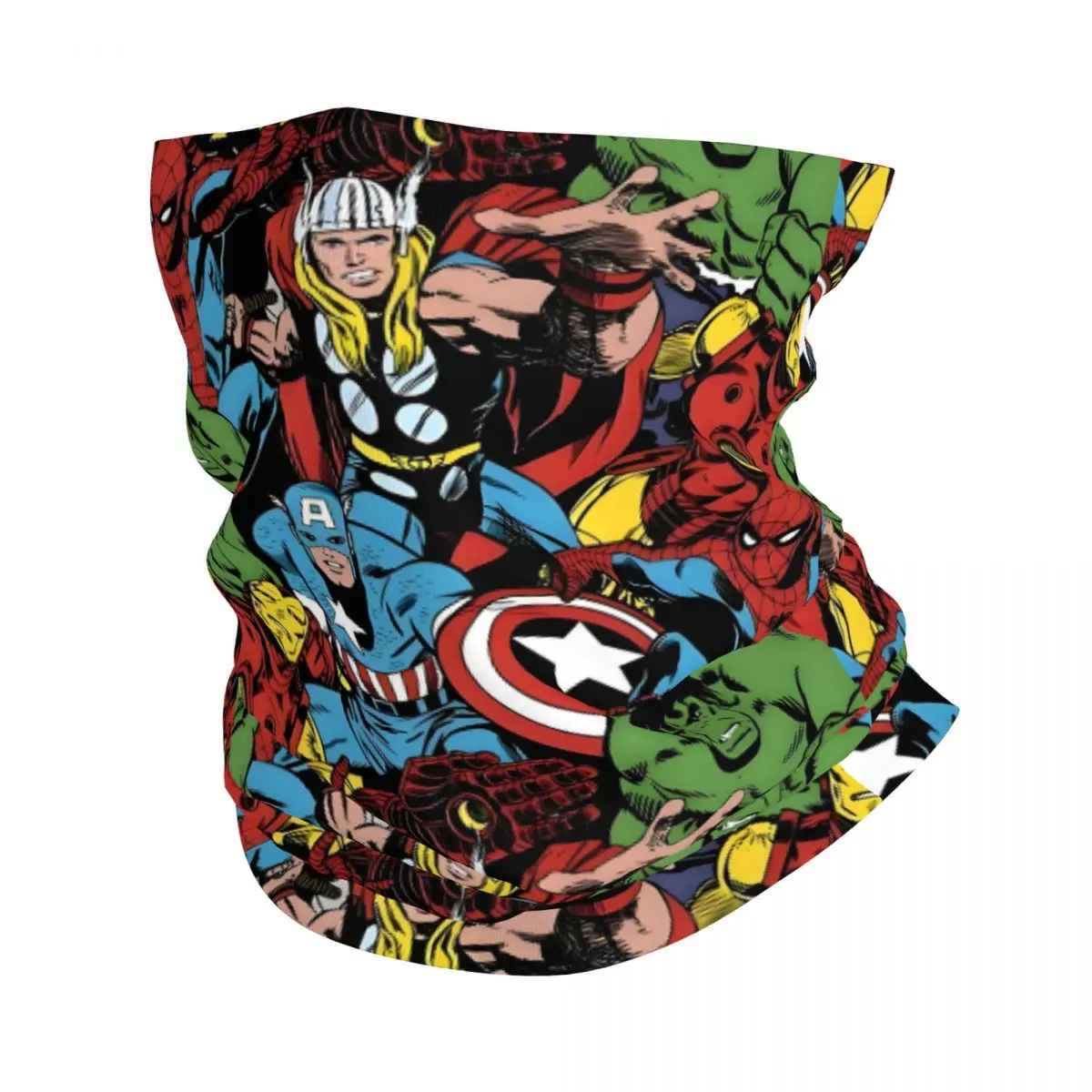 Marvel Hero Characters Comic Winter Headband Neck Warmer Hiking Running Tube Scarf Cartoon Cute Spider Man Face Bandana Gaiter
Marvel Hero Characters Comic Winter Headband Neck Warmer Hiking Running Tube Scarf Cartoon Cute Spider Man Face Bandana Gaiter
