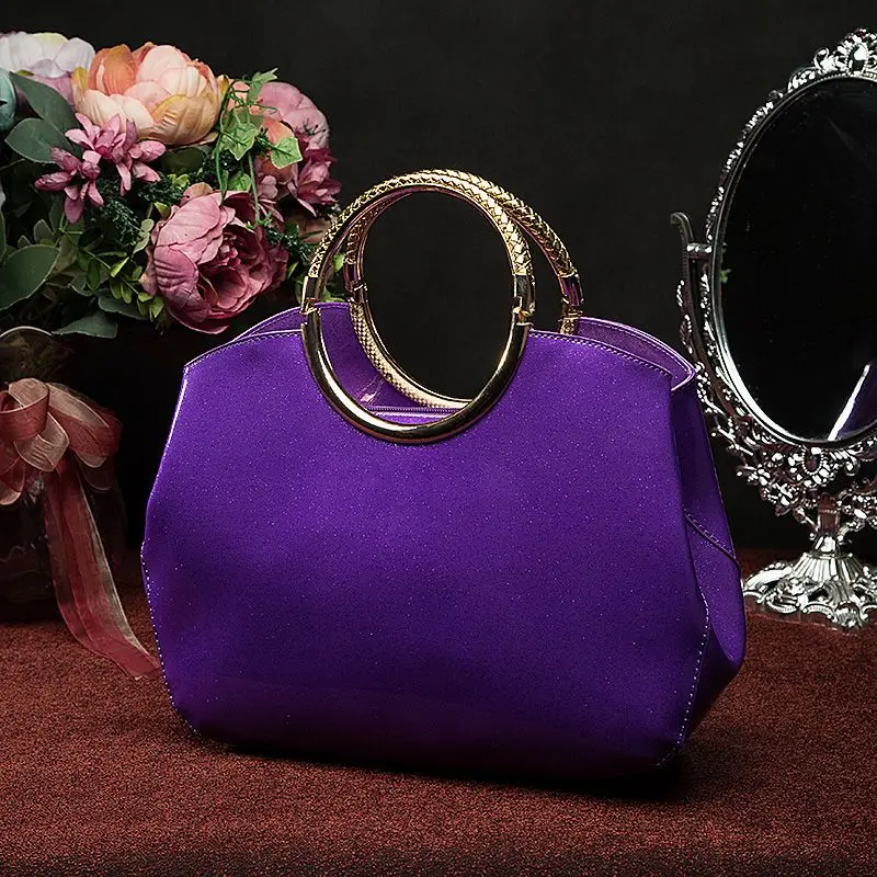 Designer Brand Bolsos De Mujer Fashion Women's Bag Patent Leather Bright High-end Handbag Shoulder Crossbody Hot Selling
Designer Brand Bolsos De Mujer Fashion Women's Bag Patent Leather Bright High-end Handbag Shoulder Crossbody Hot Selling
