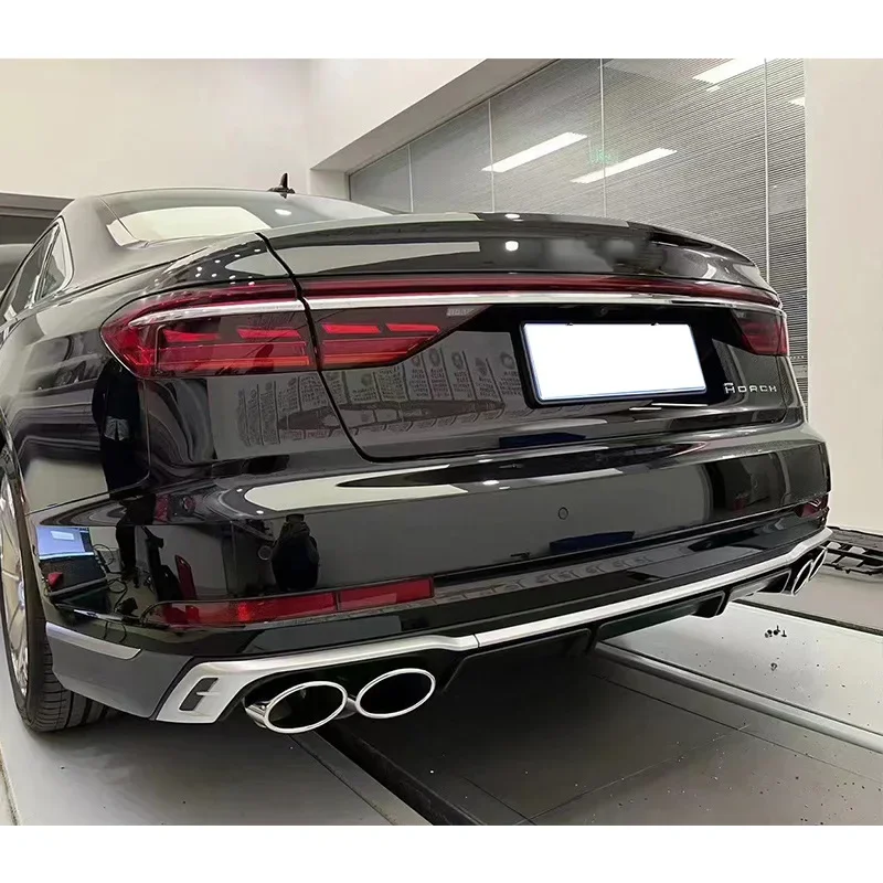 Suitable For 18-24 Audi A8L Upgraded S8 Rear Lip Four Out Tail Throat Split D5PA Version S8 Tail Lip Surround
Suitable For 18-24 Audi A8L Upgraded S8 Rear Lip Four Out Tail Throat Split D5PA Version S8 Tail Lip Surround