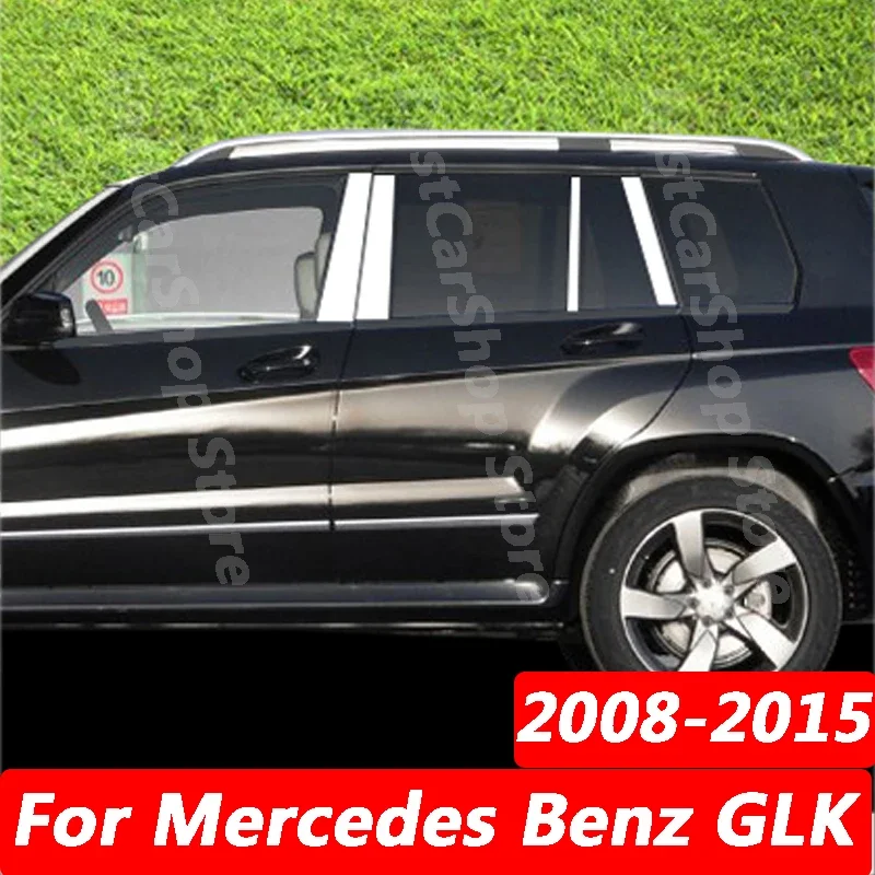 Для Mercedes BENZ GLK 2008-2015 автомобиля из нержавеющей стали, средняя центральная колонна, отделка окна ПК, крышка стойки B C, аксессуары
Для Mercedes BENZ GLK 2008-2015 автомобиля из нержавеющей стали, средняя центральная колонна, отделка окна ПК, крышка стойки B C, аксессуары