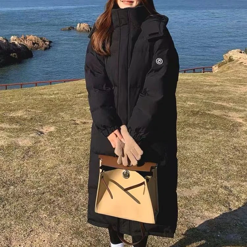 2023 New Korean Cotton Coat Women's Long Knee Length Student Down Cotton Coat Thickened Cotton Coat Winter Coat Women
2023 New Korean Cotton Coat Women's Long Knee Length Student Down Cotton Coat Thickened Cotton Coat Winter Coat Women