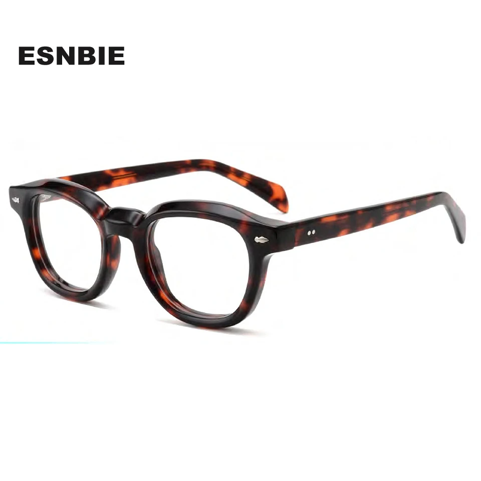 High-End Brand Thick Acetate Round Eyewear Frames Men Chunky Oval Prescription Eyeglasses For Women Rivet Spectacles Frame
High-End Brand Thick Acetate Round Eyewear Frames Men Chunky Oval Prescription Eyeglasses For Women Rivet Spectacles Frame