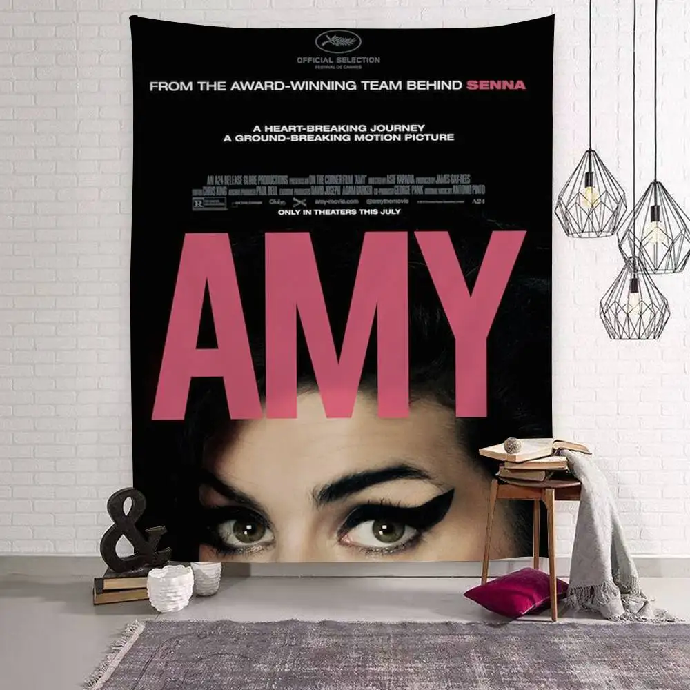 Amy W-Winehouse Music Singer Movie Tapestry Art Printing Japanese Wall Tapestry Anime Wall Hanging Home Decor
Amy W-Winehouse Music Singer Movie Tapestry Art Printing Japanese Wall Tapestry Anime Wall Hanging Home Decor