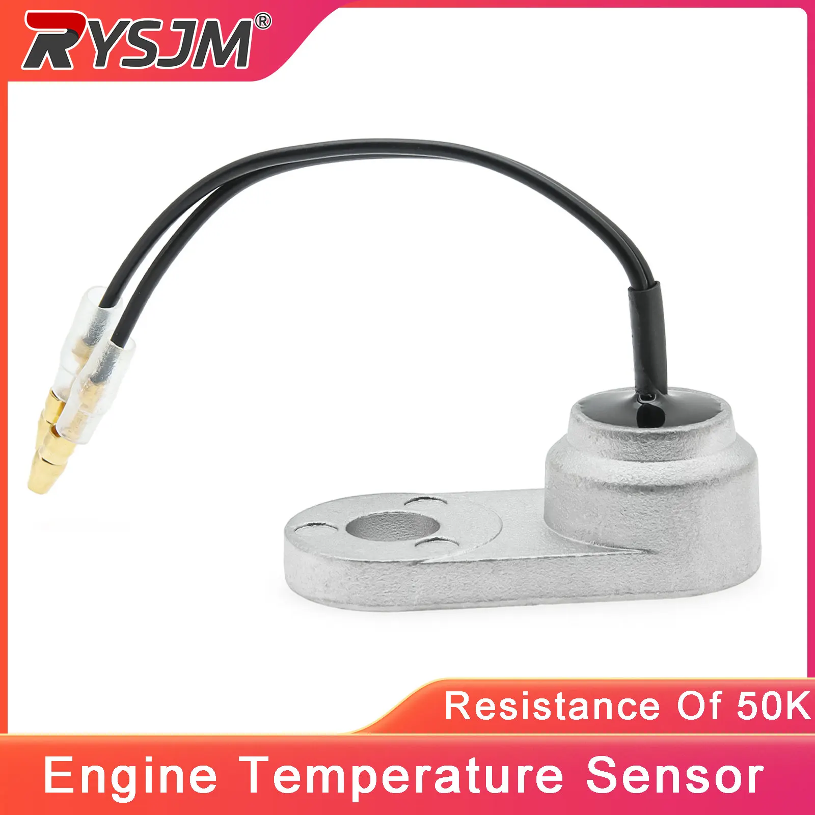 50K Resistance Engine Monitor Temperature Sensor Silver Engine Temperature Sensor
50K Resistance Engine Monitor Temperature Sensor Silver Engine Temperature Sensor