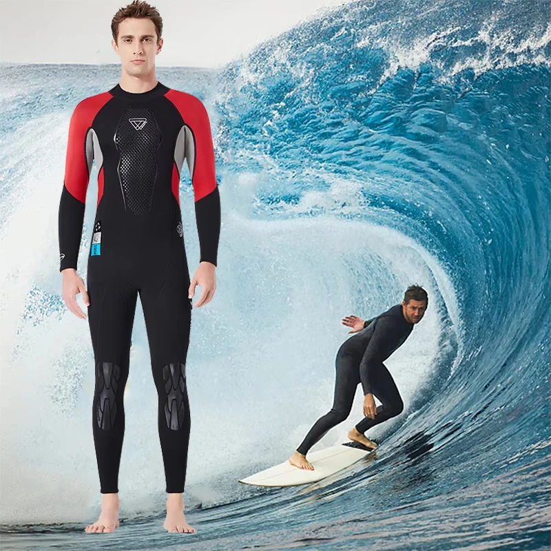 New 3mm Neoprene Diving Suit Men Women One-Piece Surf Sunscreen Beach Swimsuit Warm Snorkeling Full Suit Jellyfish Clothing
New 3mm Neoprene Diving Suit Men Women One-Piece Surf Sunscreen Beach Swimsuit Warm Snorkeling Full Suit Jellyfish Clothing