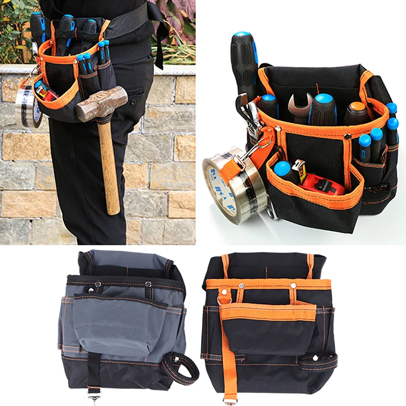 600D толстая поясная сумка из ткани Оксфорд, органайзер для обслуживания, поясная сумка с несколькими карманами для электрика, плотника, аппаратного обеспечения, сумка для инструментов
600D толстая поясная сумка из ткани Оксфорд, органайзер для обслуживания, поясная сумка с несколькими карманами для электрика, плотника, аппаратного обеспечения, сумка для инструментов