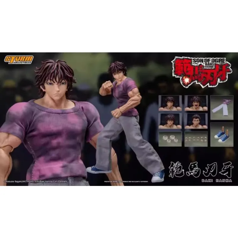 Original Storm Toys Baki Hanma Son of Ogre Baki Hanma BBTS Exclusive 1/12 Scale In Stock Anime Action Figures Model Toys
Original Storm Toys Baki Hanma Son of Ogre Baki Hanma BBTS Exclusive 1/12 Scale In Stock Anime Action Figures Model Toys