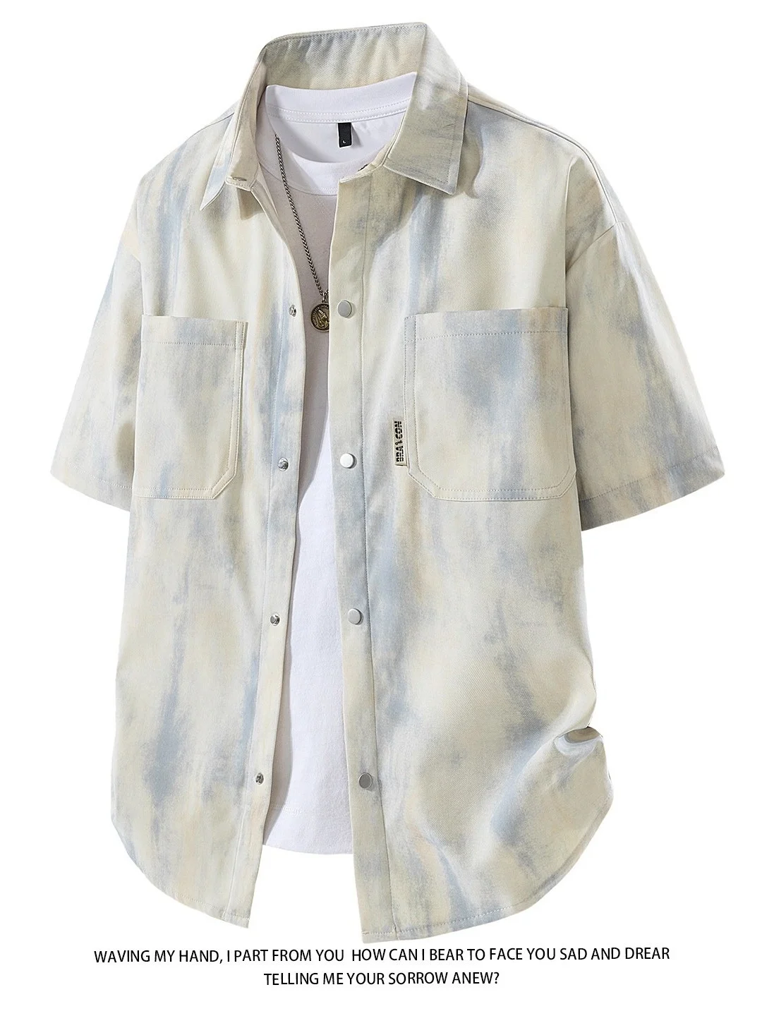 American Style Ice Silk Casual Workwear Shirt Men's Short Sleeve Lightweight Summer Trendy Loose Shirt Jacket Breathable Cool...
American Style Ice Silk Casual Workwear Shirt Men's Short Sleeve Lightweight Summer Trendy Loose Shirt Jacket Breathable Cool...