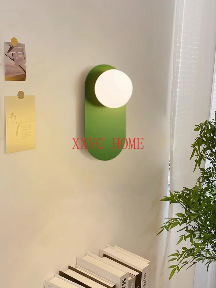 Bedroom Wall Lamp Bedside Lamp Nordic New Simple Modern Minimalist Creative Balcony Aisle Light Living Room Background Lamps
Bedroom Wall Lamp Bedside Lamp Nordic New Simple Modern Minimalist Creative Balcony Aisle Light Living Room Background Lamps