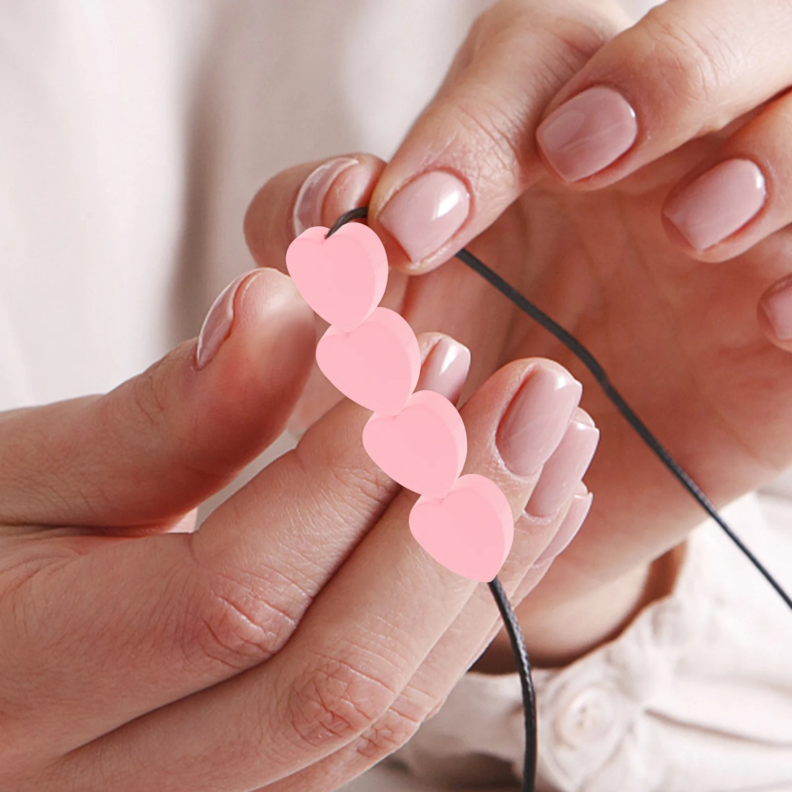 100 Pcs Crafts Heart Wooden Beads Bracelets Cute Beaded Valentines Day for Jewelry Making
100 Pcs Crafts Heart Wooden Beads Bracelets Cute Beaded Valentines Day for Jewelry Making
