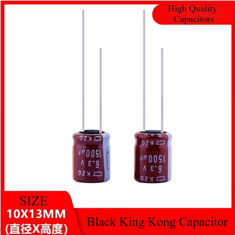 2Pcs 6.3V1500UF imported black diamond long life computer main board commonly used electrolytic capacitor, size 10X13MM
2Pcs 6.3V1500UF imported black diamond long life computer main board commonly used electrolytic capacitor, size 10X13MM