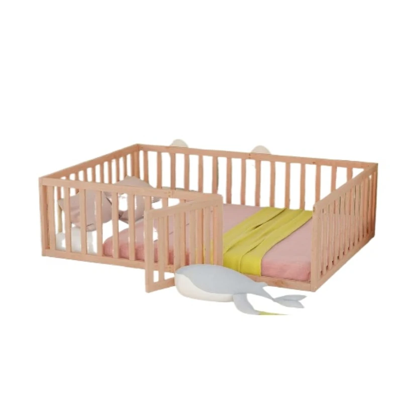 Wooden Fence Floor Bed for Bedroom Home Children's Room Baby Crib for Kids' Beds Children Furniture
Wooden Fence Floor Bed for Bedroom Home Children's Room Baby Crib for Kids' Beds Children Furniture