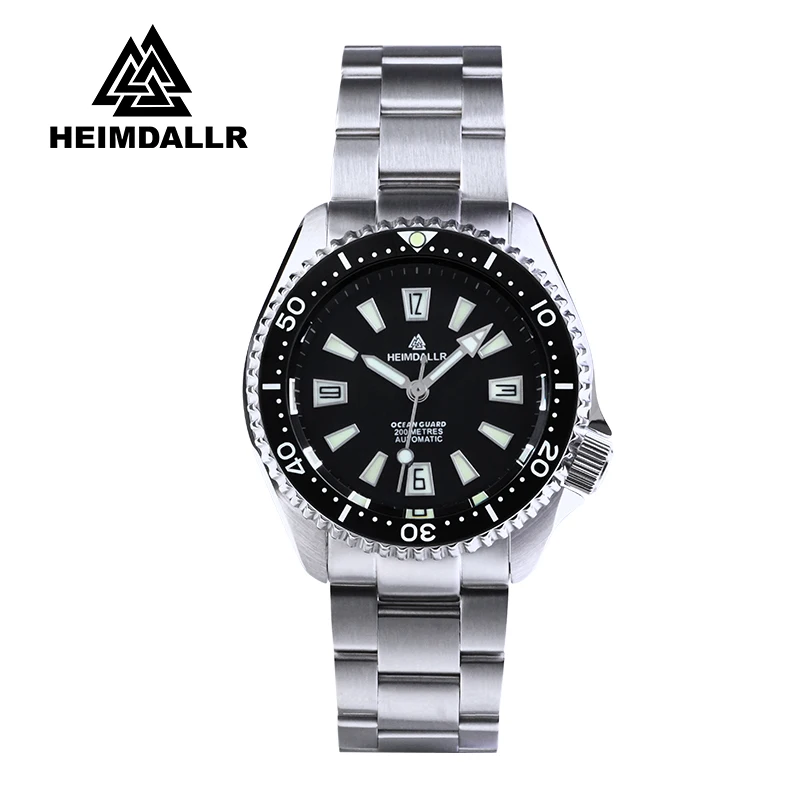 HEIMDALLR Watch Solid Stainless Steel SKX007/009 Watch Ceramic Bezel Sapphire C3 luminous For NH35 Automatic Movement Dive watch
HEIMDALLR Watch Solid Stainless Steel SKX007/009 Watch Ceramic Bezel Sapphire C3 luminous For NH35 Automatic Movement Dive watch