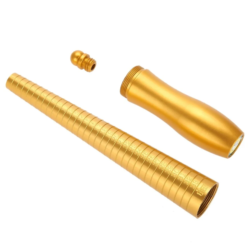Durable Copper Material Ring Sizer HK Size Finger Size Gauge Ring Mandrel Professional Use
Durable Copper Material Ring Sizer HK Size Finger Size Gauge Ring Mandrel Professional Use