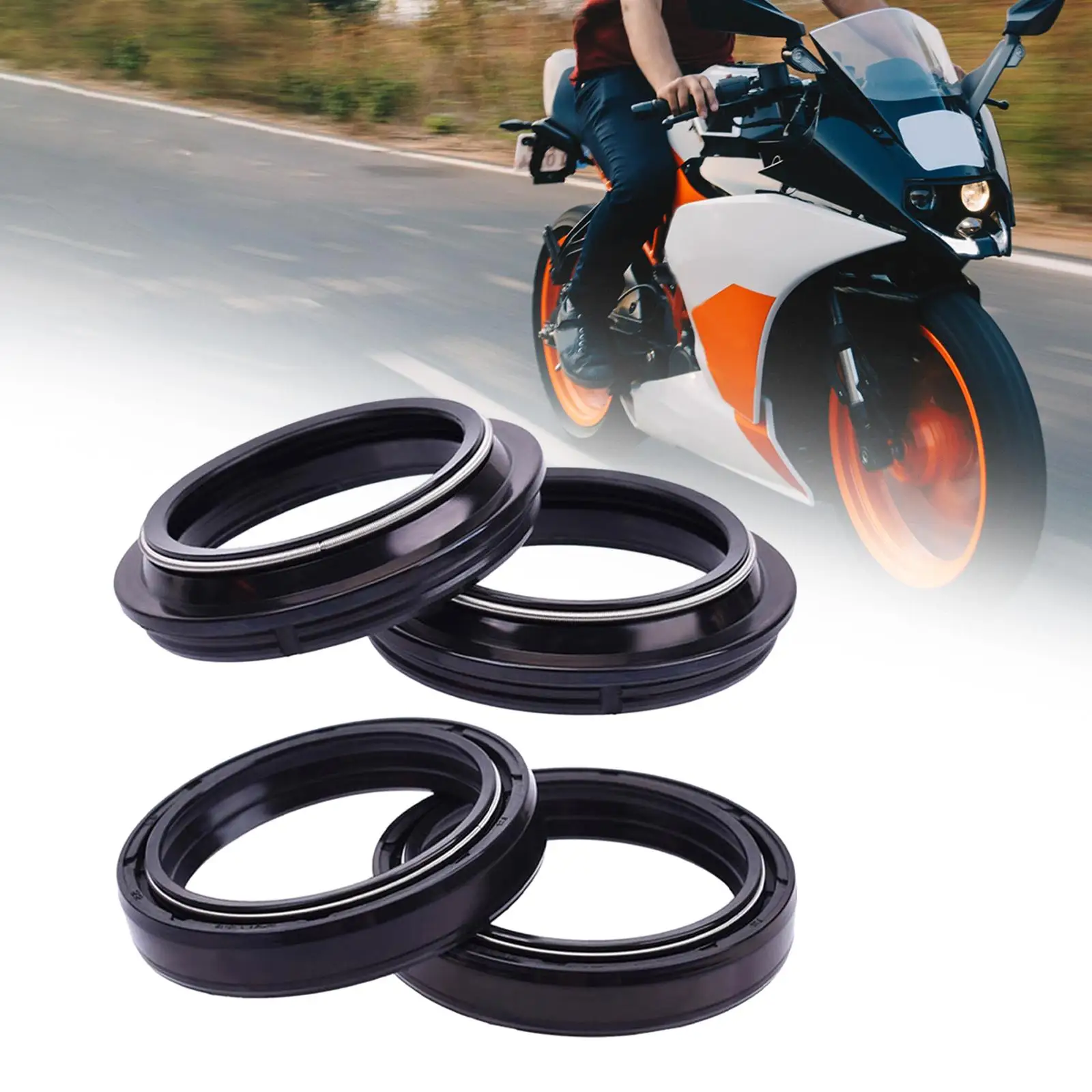 Комплект сальника вилки и пылезащитного уплотнения запасные части для Kawasaki Kdx250 KX500
Комплект сальника вилки и пылезащитного уплотнения запасные части для Kawasaki Kdx250 KX500
