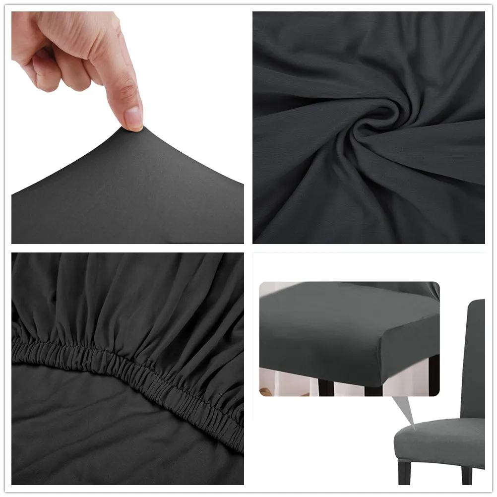 4Pc Set High Stretch Dining Chair Cover Elastic Slipcover Removable Non Slip Seat Protector for Living Room Home Kitchen Wedding
4Pc Set High Stretch Dining Chair Cover Elastic Slipcover Removable Non Slip Seat Protector for Living Room Home Kitchen Wedding