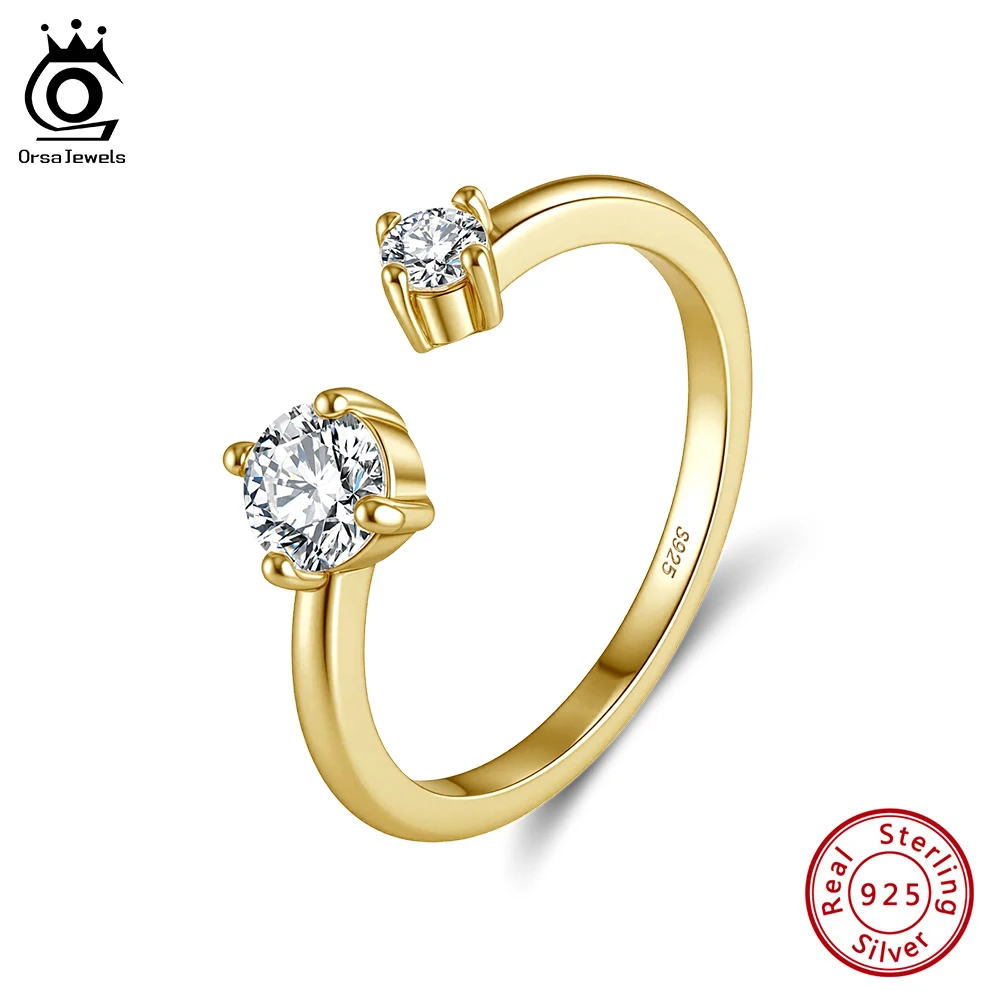 Обручальное кольцо ORSA JEWELS с муассанитом, из стерлингового серебра 925 пробы, открытое кольцо, ослепительное кольцо с бриллиантом, минималистичный подарок, аксессуар MOR16
Обручальное кольцо ORSA JEWELS с муассанитом, из стерлингового серебра 925 пробы, открытое кольцо, ослепительное кольцо с бриллиантом, минималистичный подарок, аксессуар MOR16