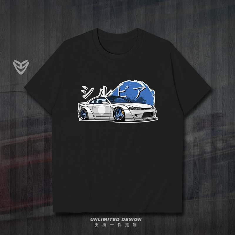 New NISSAN Silvia S15 JDM Motorsport Fan Print Graphic T-shirt Men's and Women's Short Sleeve Breathable Motorcycle T-shirt
New NISSAN Silvia S15 JDM Motorsport Fan Print Graphic T-shirt Men's and Women's Short Sleeve Breathable Motorcycle T-shirt
