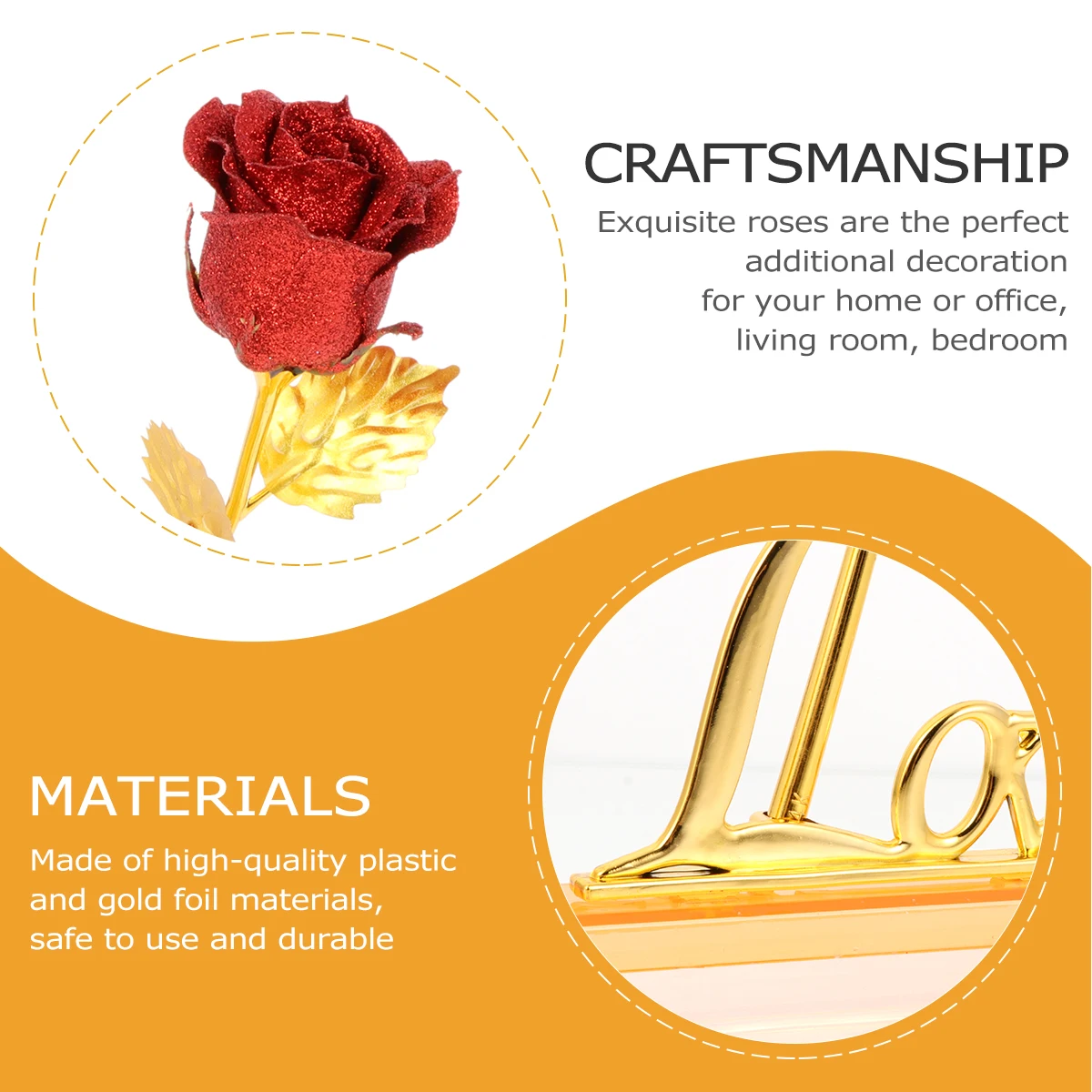 1 set 1 Set Rose Alphabet Ornament Home Decoration Gift Valentine Gold Foil Plastic Item Office Decor Gift Box Packaging
1 set 1 Set Rose Alphabet Ornament Home Decoration Gift Valentine Gold Foil Plastic Item Office Decor Gift Box Packaging