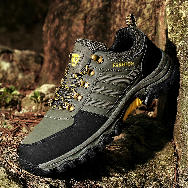 New Outdoor Non Slip Men's Hiking Sneaker Waterproof Men's Casual Trekking Walking Shoes Male Leather Shoes Large Size Footwear
New Outdoor Non Slip Men's Hiking Sneaker Waterproof Men's Casual Trekking Walking Shoes Male Leather Shoes Large Size Footwear