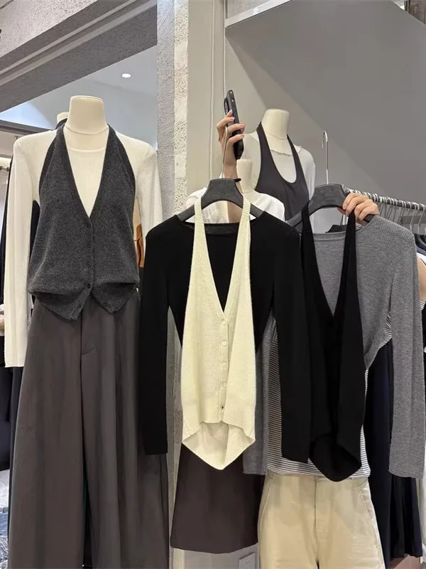 Элитный корейский женский вязаный топ с длинным рукавом, весна 2026, для повседневной носки, комфортный крой
Элитный корейский женский вязаный топ с длинным рукавом, весна 2026, для повседневной носки, комфортный крой