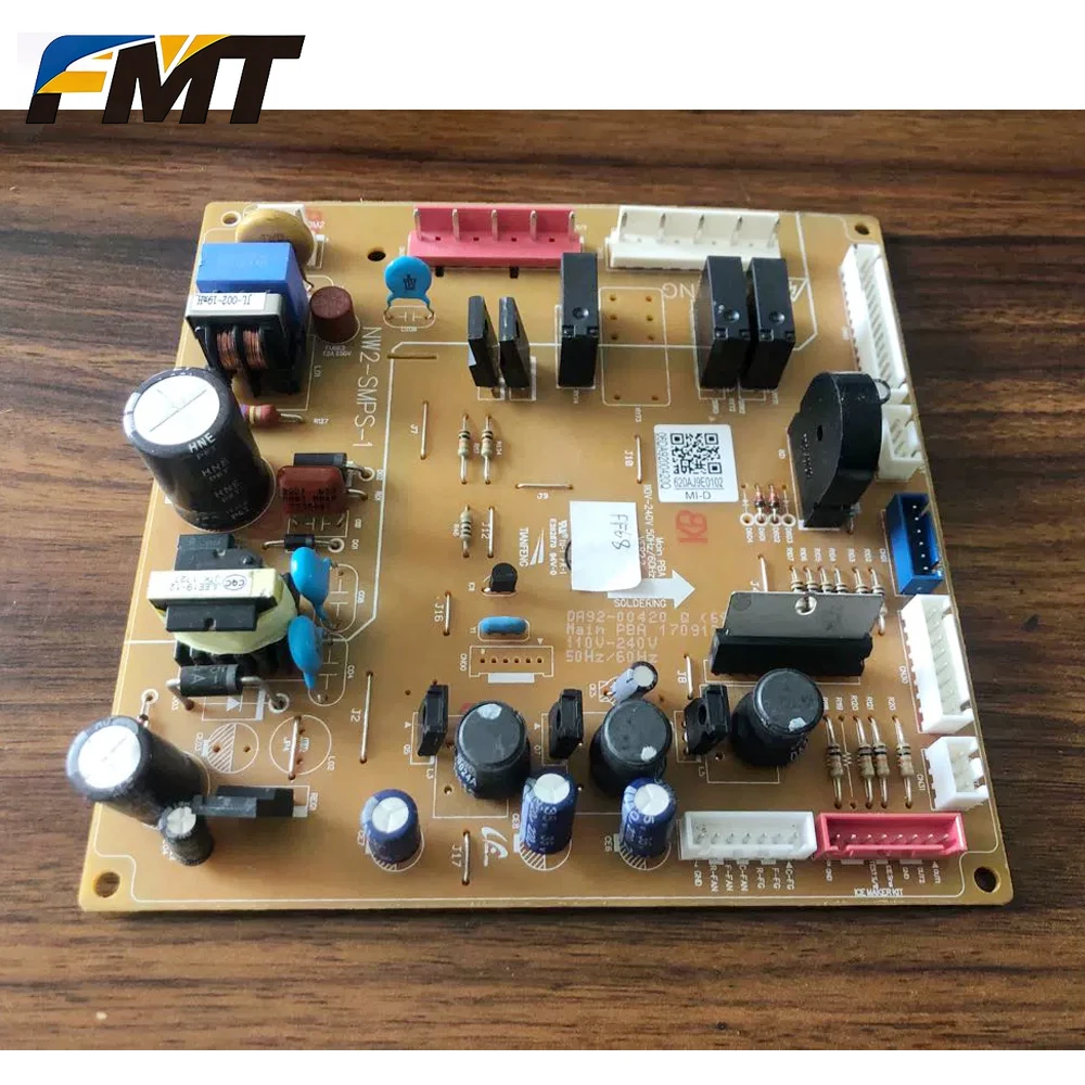 FMT.DA92-00420Q Оригинальная материнская плата управления (PCB) для холодильника Samsung
FMT.DA92-00420Q Оригинальная материнская плата управления (PCB) для холодильника Samsung
