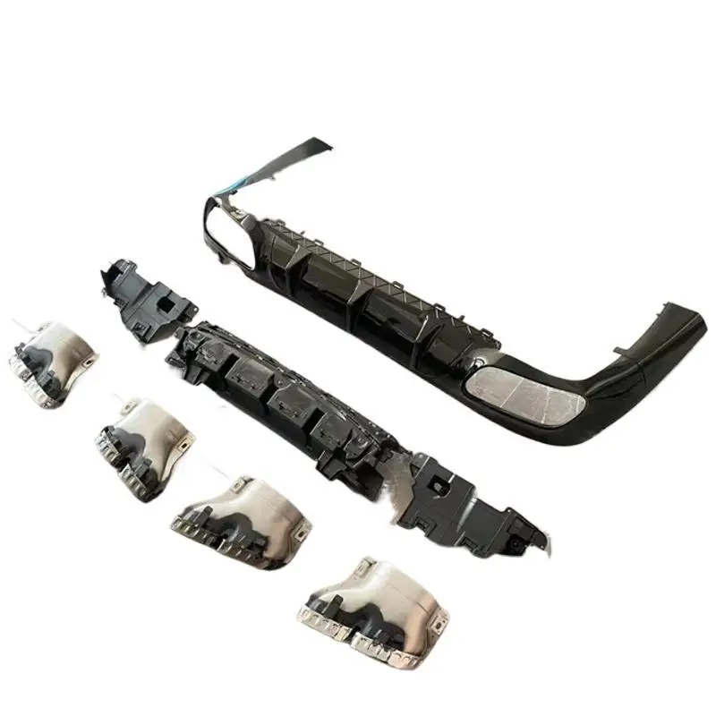 Car CLS63 Style Bumper Rear Diffuser With Black or Silver Tips for W257 2018+
Car CLS63 Style Bumper Rear Diffuser With Black or Silver Tips for W257 2018+