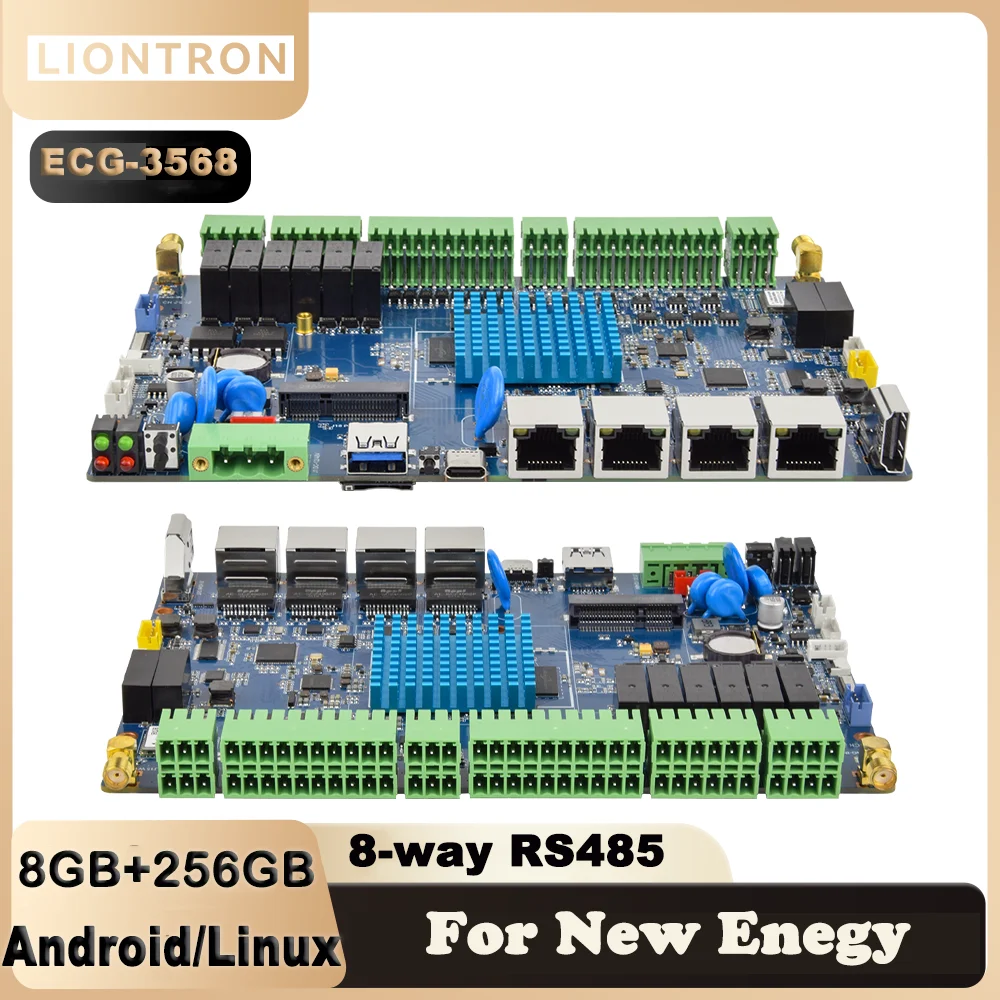 Новая материнская плата Liontron ECG-3568 8 ГБ ОЗУ 4-полосный Gigabit Ethernet Ubuntu20.04 Debian11 Android макетная плата для новой энергии
Новая материнская плата Liontron ECG-3568 8 ГБ ОЗУ 4-полосный Gigabit Ethernet Ubuntu20.04 Debian11 Android макетная плата для новой энергии