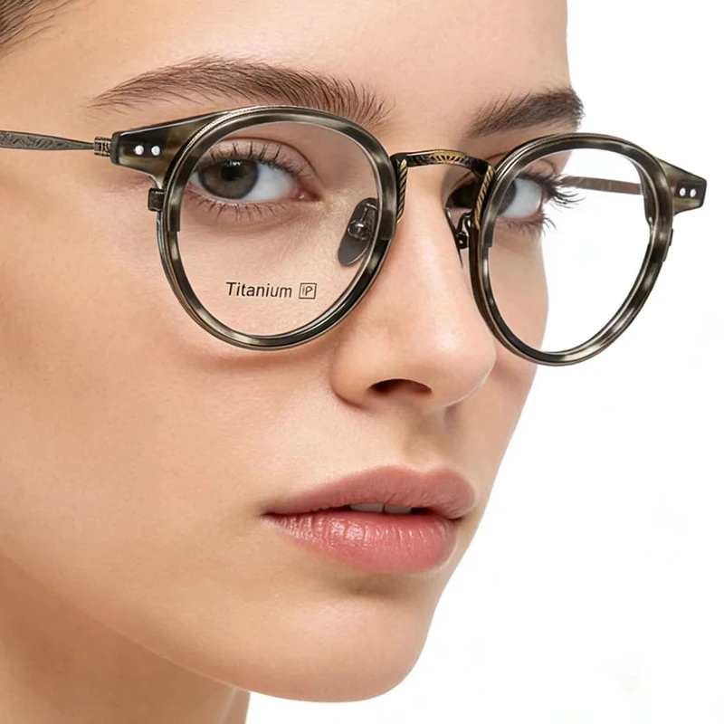 2026 Glasses Frame Men Women Round Eyeglass Frames Z1615 Titanium Eyewear Retro Eyeglasses Reading spectacle Frames
2026 Glasses Frame Men Women Round Eyeglass Frames Z1615 Titanium Eyewear Retro Eyeglasses Reading spectacle Frames