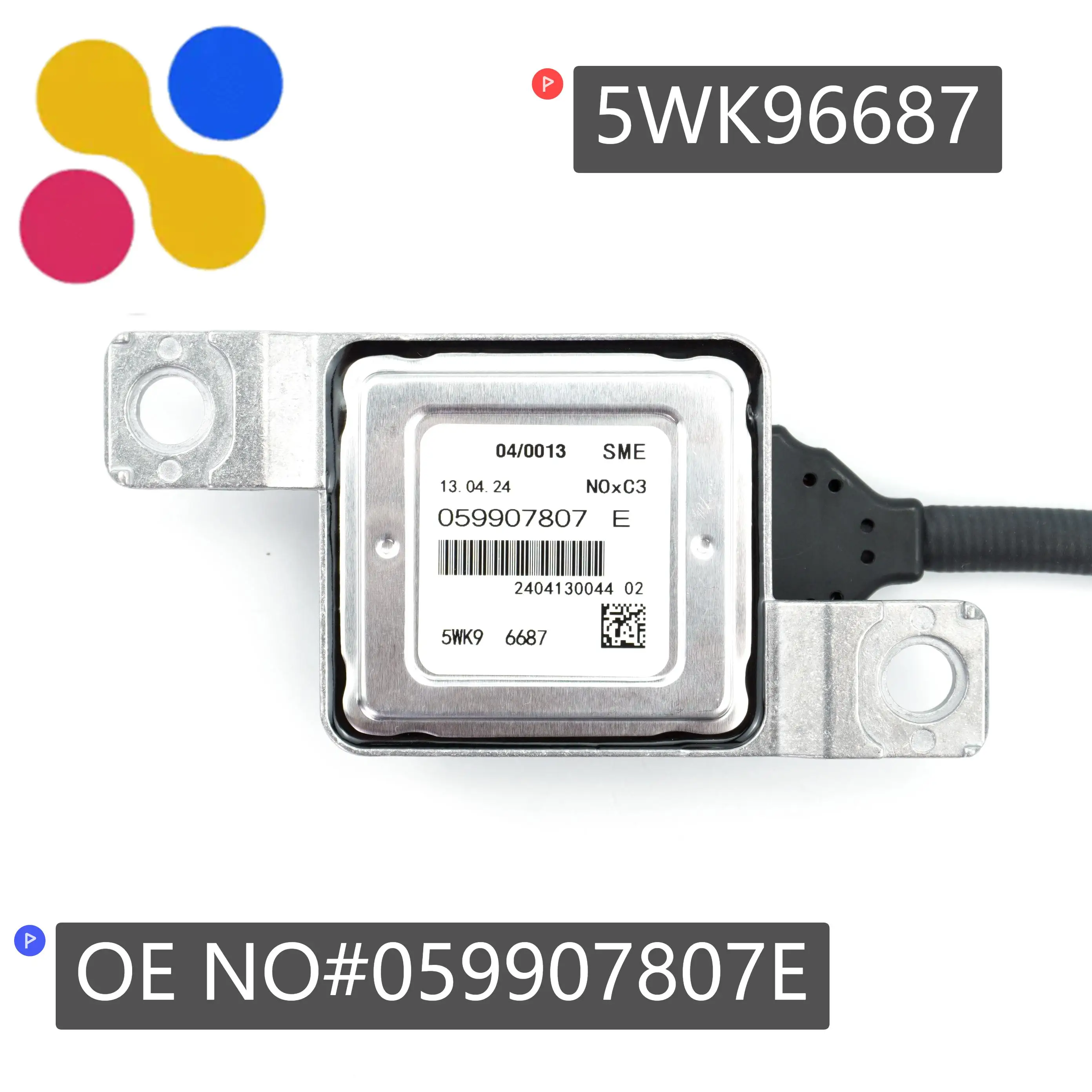 059907807E 5WK96687 For 2010-2015 Audi Q7 2009 2010 2011 2012 Volkswagen Touareg TDI Nox Nitrogen Oxide Sensor 059-907-807-E
059907807E 5WK96687 For 2010-2015 Audi Q7 2009 2010 2011 2012 Volkswagen Touareg TDI Nox Nitrogen Oxide Sensor 059-907-807-E