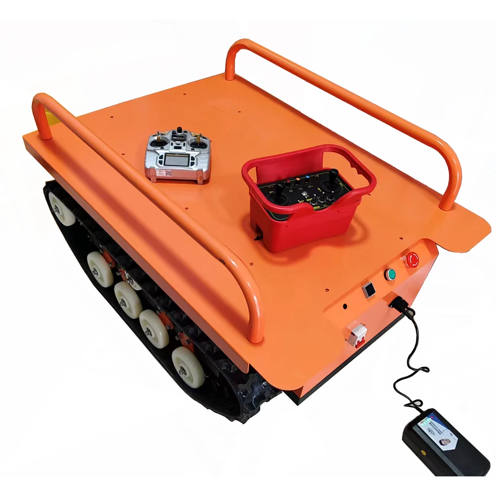 1m Steel Crawler Track with Dual Electric Motors Small Track Rubber Treaded Chassis Remote Controller Excavator Farm Industries
1m Steel Crawler Track with Dual Electric Motors Small Track Rubber Treaded Chassis Remote Controller Excavator Farm Industries