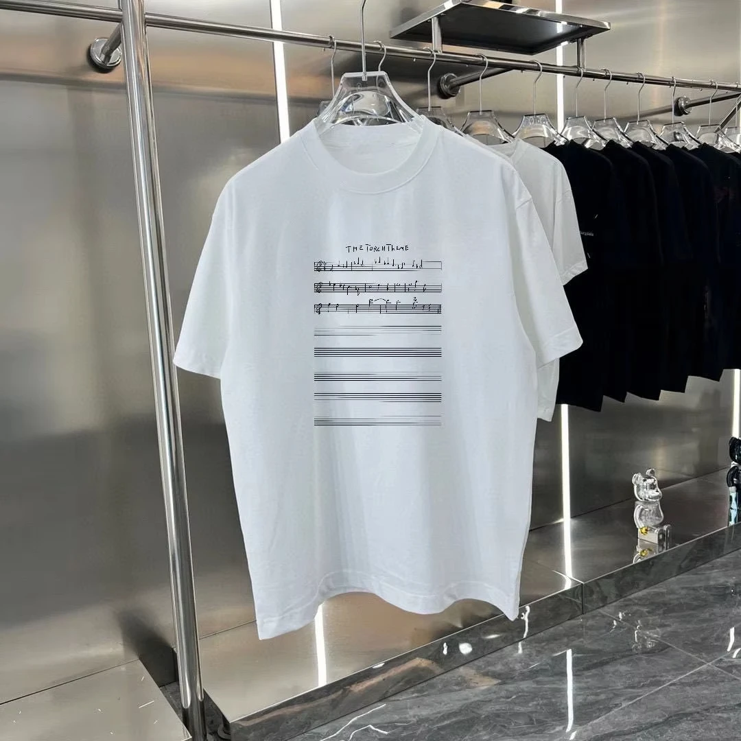 Graphic Print T-shirts Men's Women's Casual Short Sleeve Crew Neck Cotton Tee Luxury Brand High End Unisex Fashion Tops
Graphic Print T-shirts Men's Women's Casual Short Sleeve Crew Neck Cotton Tee Luxury Brand High End Unisex Fashion Tops