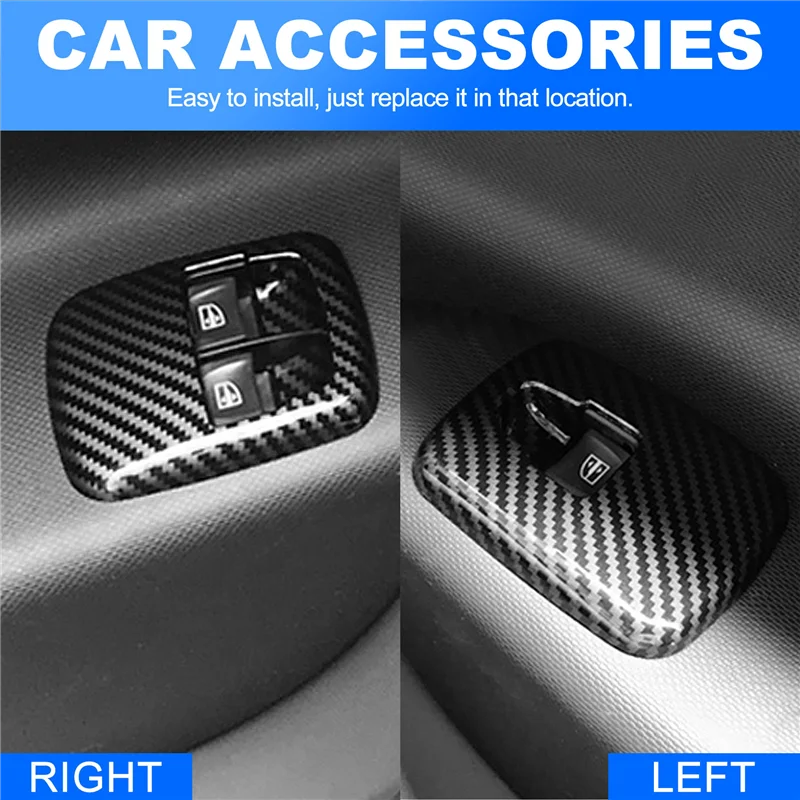 2 шт. автомобильный переключатель подъема окна из углеродного волокна, кнопка, накладка, наклейка для Benz Smart 453 Fortwo Forfour 2015+, аксессуары
2 шт. автомобильный переключатель подъема окна из углеродного волокна, кнопка, накладка, наклейка для Benz Smart 453 Fortwo Forfour 2015+, аксессуары