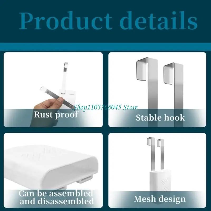 R53F High Capacity Toilet Cleaner Tablet Holder Rack Plastic Construction
R53F High Capacity Toilet Cleaner Tablet Holder Rack Plastic Construction