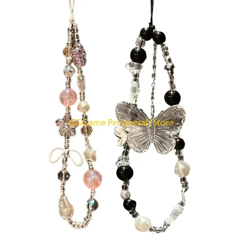 U55B Women Girls Cellphone Pendant Hanging Cord Beaded Telephone Strap Jewelry Chain
U55B Women Girls Cellphone Pendant Hanging Cord Beaded Telephone Strap Jewelry Chain