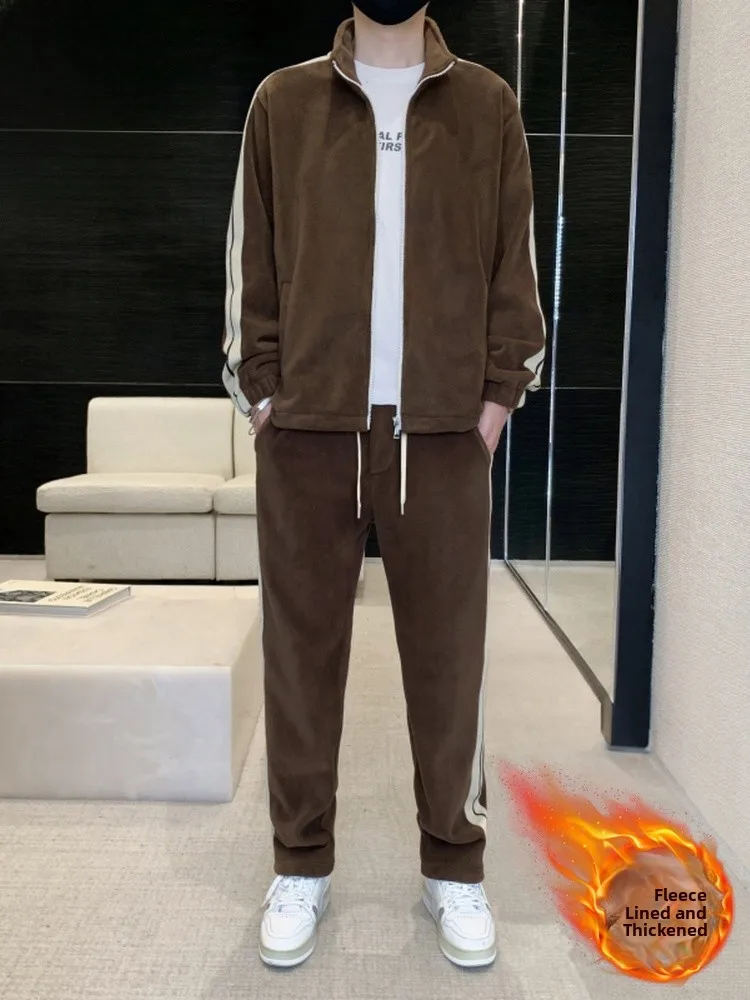 Casual Set Men's Autumn New Faionable round Ne Sweatirt And Pants One Set Haome Men's Clothing Ensemble
Casual Set Men's Autumn New Faionable round Ne Sweatirt And Pants One Set Haome Men's Clothing Ensemble
