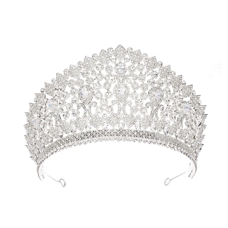 Bridal headwear, temperament, queen, rhinestone zircon crown, wedding hair accessories, banquet, wedding dress, accessories
Bridal headwear, temperament, queen, rhinestone zircon crown, wedding hair accessories, banquet, wedding dress, accessories