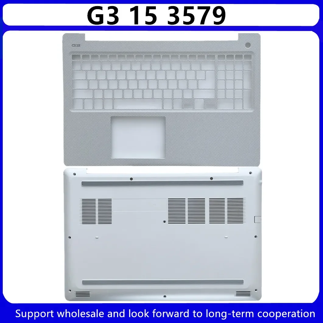 New For Dell G3 15 3579 Upper Case Palmrest Cover 0Y192K Y192K / Bottom Case Cover White 0M7RMM M7RMM
New For Dell G3 15 3579 Upper Case Palmrest Cover 0Y192K Y192K / Bottom Case Cover White 0M7RMM M7RMM