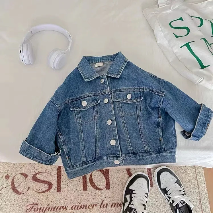 2024 Summer Boys Denim Suit Tops + Jeans Pants leisure Sports Children Clothes Solid Infant Simple Casual Outfits 2Pcs/Set
2024 Summer Boys Denim Suit Tops + Jeans Pants leisure Sports Children Clothes Solid Infant Simple Casual Outfits 2Pcs/Set