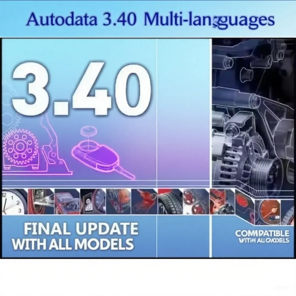 New AutoData 3.40 OBD2 Scanner Auto Repair Software Guide Version Automotive Multi-languages English/Spanish/Portuguese/Croatian
New AutoData 3.40 OBD2 Scanner Auto Repair Software Guide Version Automotive Multi-languages English/Spanish/Portuguese/Croatian