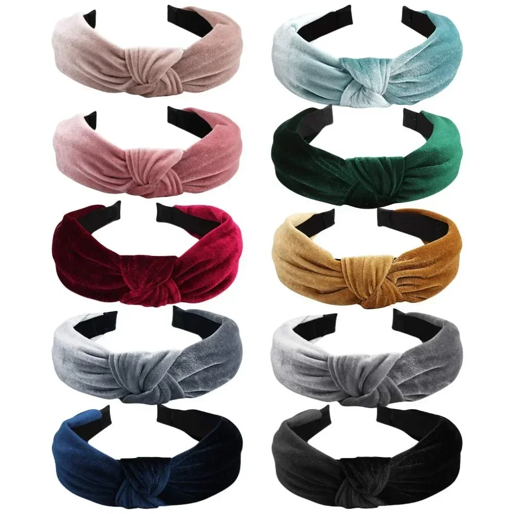 Pack Headbands for Women, Fashion Knotted Headbands, Lightweight Adjustable Breathable Hoop Hairbands for Fashion Outfit Party
Pack Headbands for Women, Fashion Knotted Headbands, Lightweight Adjustable Breathable Hoop Hairbands for Fashion Outfit Party
