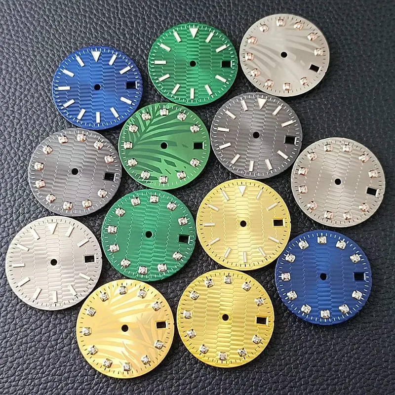 New Custom NH35 Watch Dial 28.5mm 3/3.8/4.2 O'clock Log Dial Modified To Suitable for NH35 NH36 Movement Watch Accessories DIY
New Custom NH35 Watch Dial 28.5mm 3/3.8/4.2 O'clock Log Dial Modified To Suitable for NH35 NH36 Movement Watch Accessories DIY