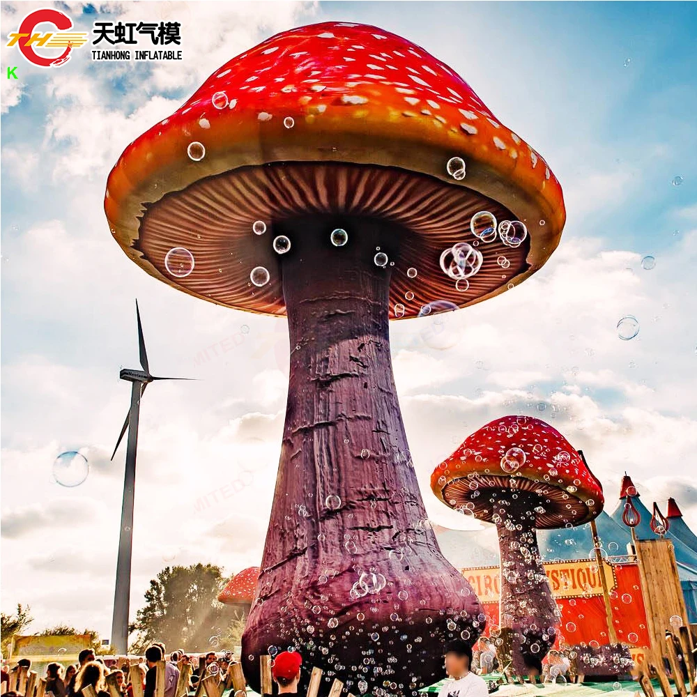 Factory Price Outdoor Large Event Decoration Inflatable Led Light Mushroom Inflatable Mushroom Vegetable Replica Model
Factory Price Outdoor Large Event Decoration Inflatable Led Light Mushroom Inflatable Mushroom Vegetable Replica Model