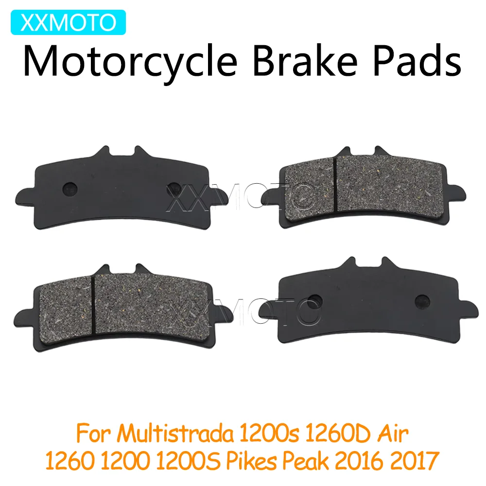 For Multistrada 1200S 1260D Air 1260 D 1200 S 1200S Pikes Peak 2016 2017 Motorcycle Front Brake Pads Multistrada Accessories
For Multistrada 1200S 1260D Air 1260 D 1200 S 1200S Pikes Peak 2016 2017 Motorcycle Front Brake Pads Multistrada Accessories