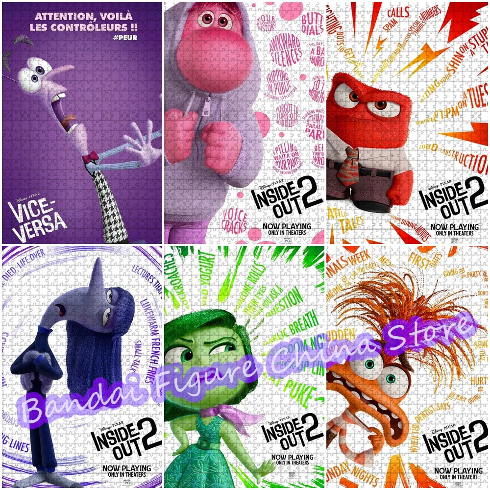 Make Room for New Emotions Disney Pixar Jigsaw Puzzles Inside Out2 Cartoon Anime Puzzles for Children Educational Toys Gifts
Make Room for New Emotions Disney Pixar Jigsaw Puzzles Inside Out2 Cartoon Anime Puzzles for Children Educational Toys Gifts