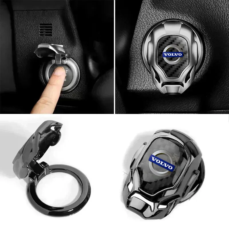 Car One Button Start Protective Cover Ignition Device Sticker For Volvo Rdesign Polestar AWD V50 S60 XC60 S40 XC40 XC90 V60 S90
Car One Button Start Protective Cover Ignition Device Sticker For Volvo Rdesign Polestar AWD V50 S60 XC60 S40 XC40 XC90 V60 S90
